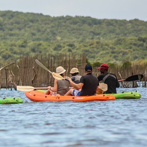 Canoeing tours on the Kosi bay estuary